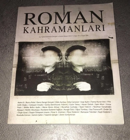 ROMAN KAHRAMANLARI Ocak Nisan 2017 Sayı 29 Episode, EDİP CANSEVER (Sahafiye Kitap) ürün görseli 1
