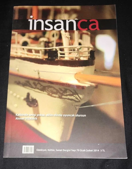 İNSANCA Dergisi Ocak Şubat 2014 Sayı 79 (Sahafiye Kitap) ürün görseli 1