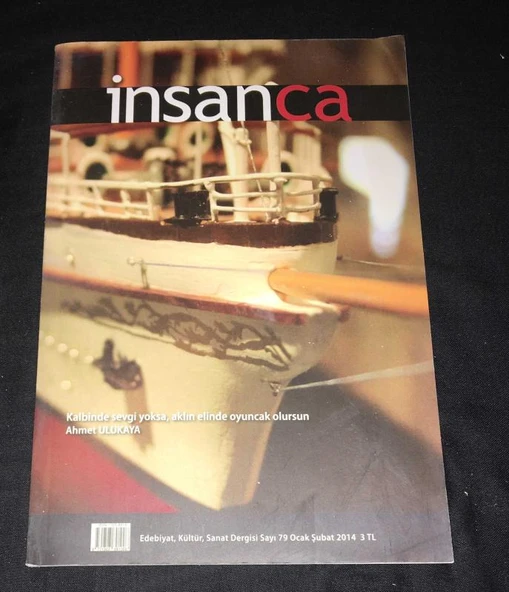 İNSANCA Dergisi Ocak Şubat 2014 Sayı 79 (Sahafiye Kitap) ürün görseli 1