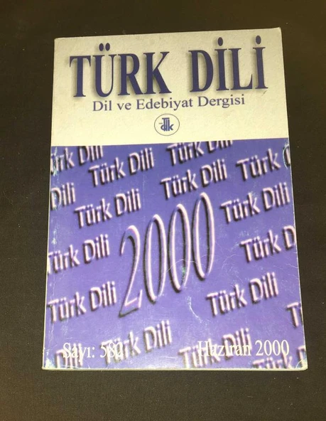 TÜRK DİLİ Dergisi Haziran 2000 Sayı 582 PALTO HIRSIZI Hikaye - SEMİH SERGEN (Sahafiye Kitap) ürün görseli 1