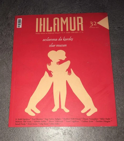 IHLAMUR Dergisi Temmuz 2015 Sayı 32 (Sahafiye Kitap) ürün görseli 1