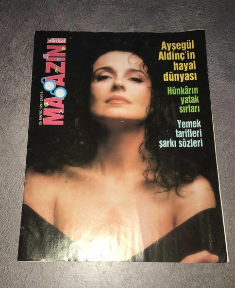 HÜRRİYET MAGAZİN 26 Mayıs 1991 Sayı 8 (Sahafiye Kitap) ürün görseli 1
