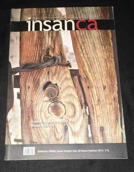 İNSANCA Dergisi Mayıs Haziran 2012 Sayı 68 (Sahafiye Kitap) ürün görseli 1