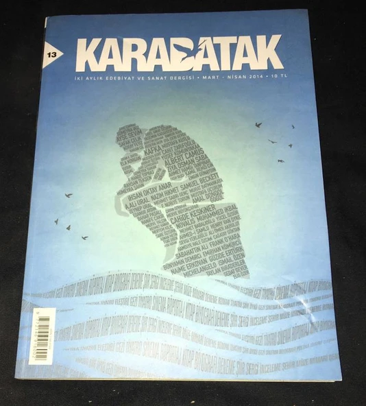 KARABATAK Dergisi Mart Nisan 2014 Sayı 13 Röportaj CAHİDE KESKİNER (Sahafiye Kitap) ürün görseli 1