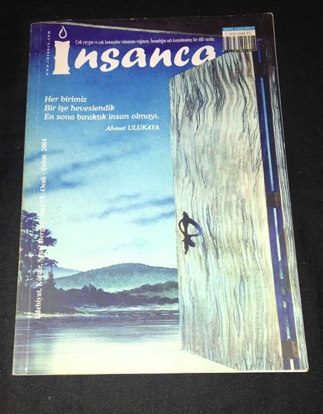 İNSANCA Dergisi Ocak Şubat 2004 Sayı 19 (Sahafiye Kitap) ürün görseli 1