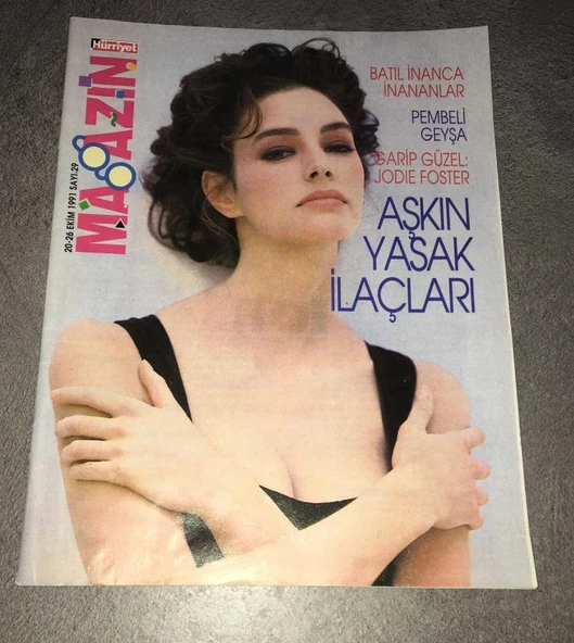 HÜRRİYET MAGAZİN 20-26 Ekim 1991 Sayı 29 (Sahafiye Kitap) ürün görseli 1