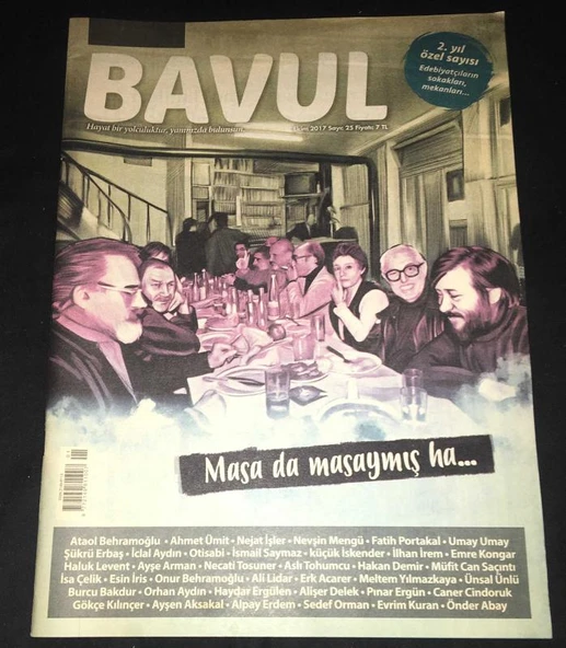 BAVUL Ekim 2017 Sayı 25 [2.Yıl Özel Sayısı] (Sahafiye Kitap) ürün görseli 1