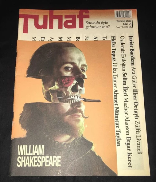 TUHAF Temmuz 2017 Sayı 4 (Sahafiye Kitap) ürün görseli 1