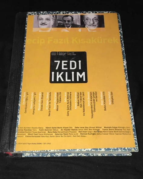 [YEDİ] 7EDİ İKLİM Mayıs Aralık 2009 Sıralı 230,231,232,233,234,236,237.Sayılar [Tek ciltte] (Sahafiye Kitap) ürün görseli 1