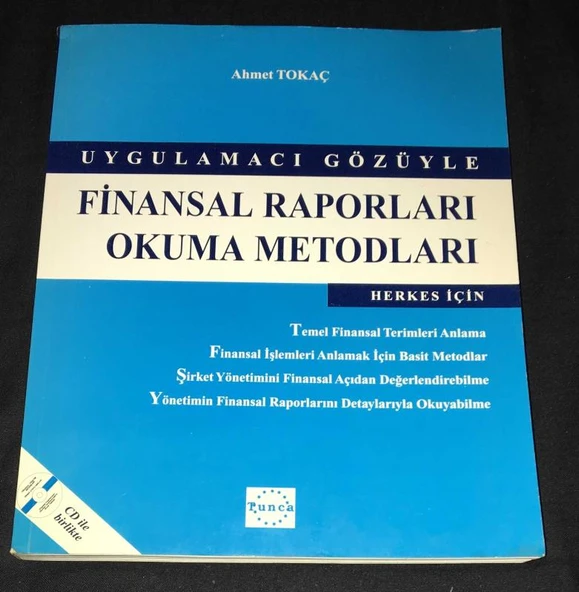 Uygulamacı Gözüyle FİNANSAL RAPORLARI OKUMA METODLARI Herkes için [CD'li] (Sahafiye Kitap) ürün görseli 1