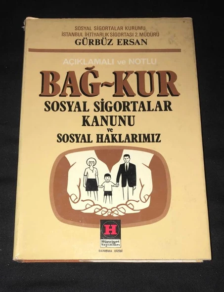AÇIKLAMALI VE NOTLU BAĞ-KUR Sosyal Sigortalar Kanunu ve Sosyal Haklarımız (Sahafiye Kitap) ürün görseli 1
