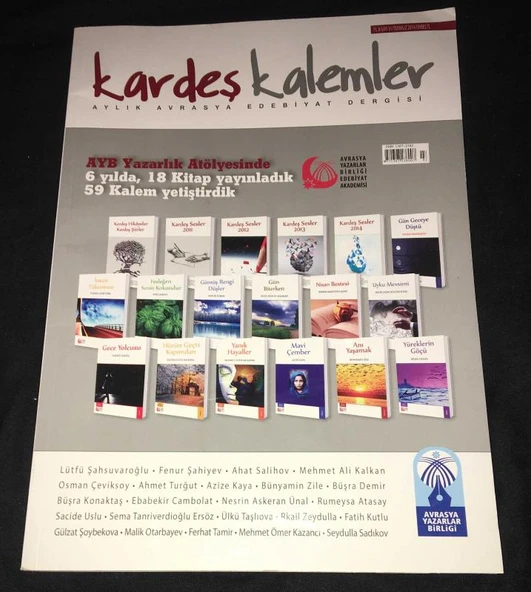 KARDEŞ KALEMLER Temmuz 2014 Sayı 91 IRAK TÜRKMEN EDEBİYATINDA HİKAYE VE ROMAN TÜRÜNE TOPLU BİR BAKIŞ-Mehmet Ömer Kazancı (Sahafiye Kitap) ürün görseli 1