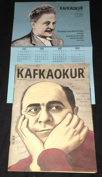 KAFKAOKUR Aralık 2017 Yıl 4 Sayı 22 [NAZIM HİKMET 2018 TAKVİMİYLE] (Sahafiye Kitap) ürün görseli 1