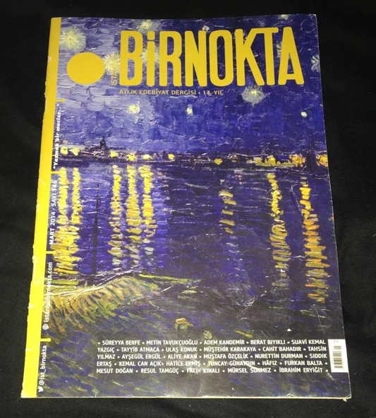 İSTANBUL BİR NOKTA Dergisi Mart 2014 Sayı 146 (Sahafiye Kitap) ürün görseli 1