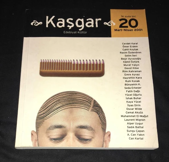 KAŞGAR Mart Nisan 2001 Sayı 20 (Sahafiye Kitap) ürün görseli 1
