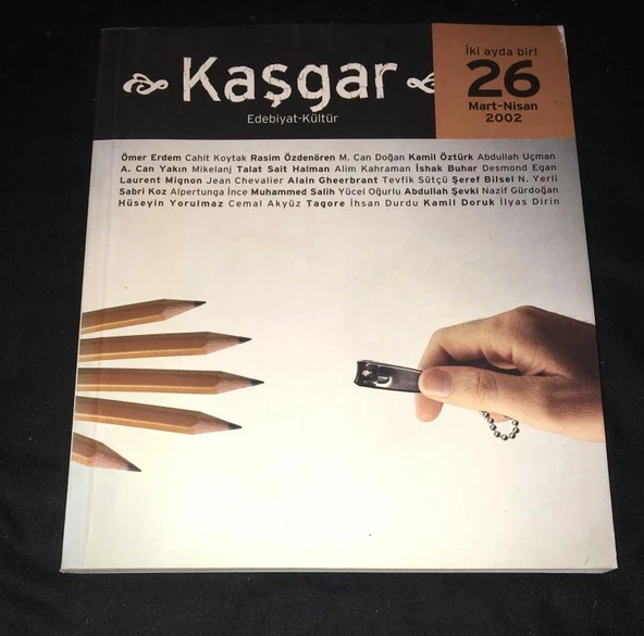 KAŞGAR Mart Nisan 2002 Sayı 26 (Sahafiye Kitap) ürün görseli 1