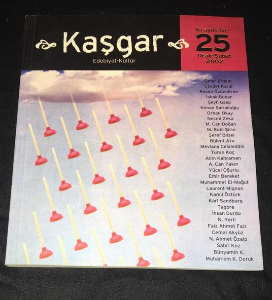 KAŞGAR Ocak Şubat 2002 Sayı 25 (Sahafiye Kitap) ürün görseli 1
