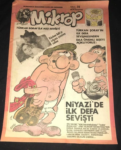 MİKROP 19 Ekim 1978 Yıl 1 Sayı 31 (Sahafiye Kitap) ürün görseli 1