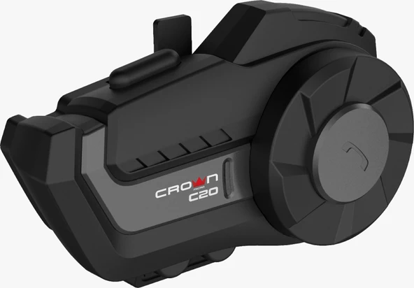 CROWN MICRO C20 Motosiklet Kask Bluetooth interkom Seti - Resim 2