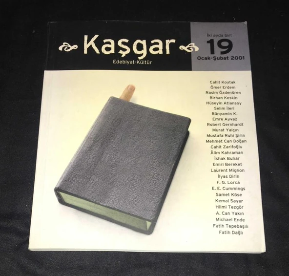 KAŞGAR Ocak Şubat 2001 Sayı 19 (Sahafiye Kitap) ürün görseli 1