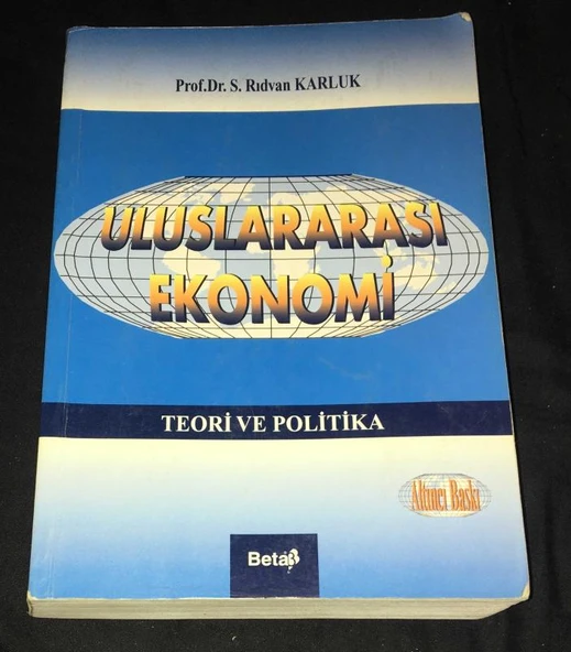 ULUSLARARASI EKONOMİ 6.Baskı (Sahafiye Kitap) ürün görseli 1