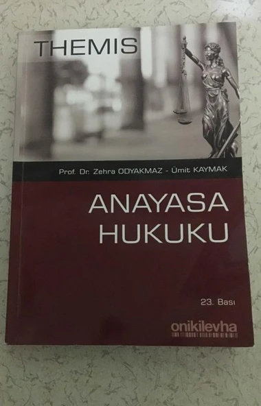 ANAYASA HUKUKU 23.Bası (Sahafiye Kitap) ürün görseli 1