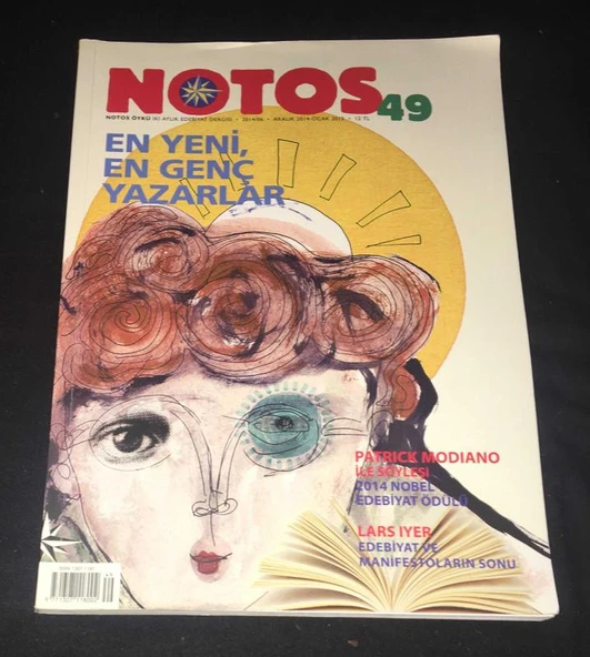 NOTOS ÖYKÜ Aralık 2014 Ocak 2015 Sayı 49 EN YENİ EN GENÇ YAZARLAR (Sahafiye Kitap) ürün görseli 1