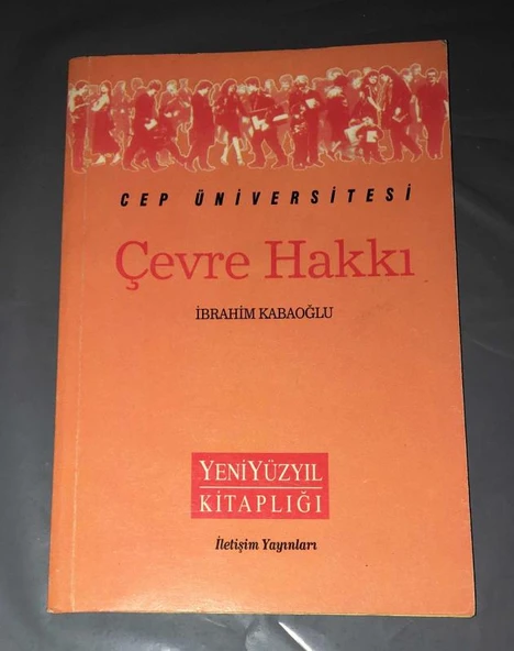 Cep Üniversitesi ÇEVRE HAKLARI (Sahafiye Kitap) ürün görseli 1