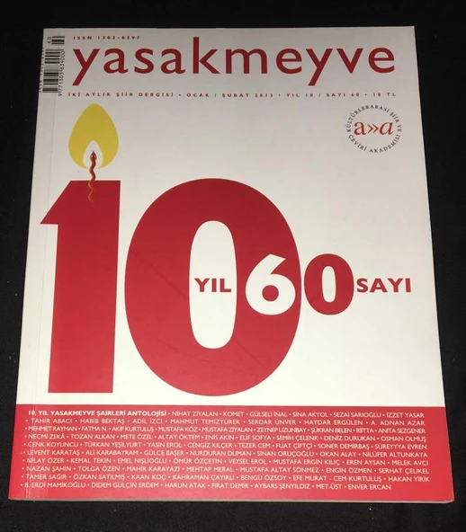 YASAK MEYVE Ocak Şubat 2013 Sayı 60 [60.Sayı Antolojisi] (Sahafiye Kitap) ürün görseli 1