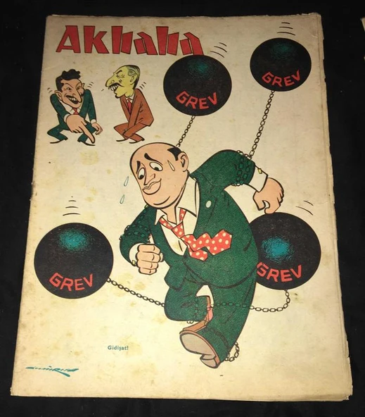 AKBABA 23 Kasım 1966 Yıl 44 Cilt 11 Sayı 48 (Sahafiye Kitap) ürün görseli 1