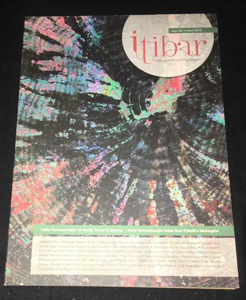 İTİBAR Dergisi Mart 2015 Sayı 42 (Sahafiye Kitap) ürün görseli 1