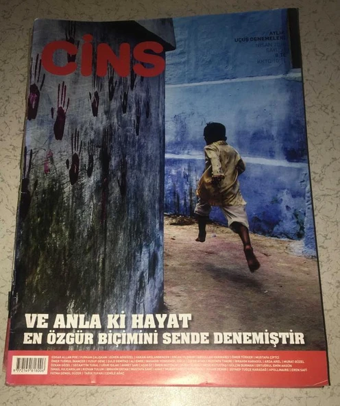 CİNS Nisan 2018 Sayı 31 [posterli] (Sahafiye Kitap) ürün görseli 1