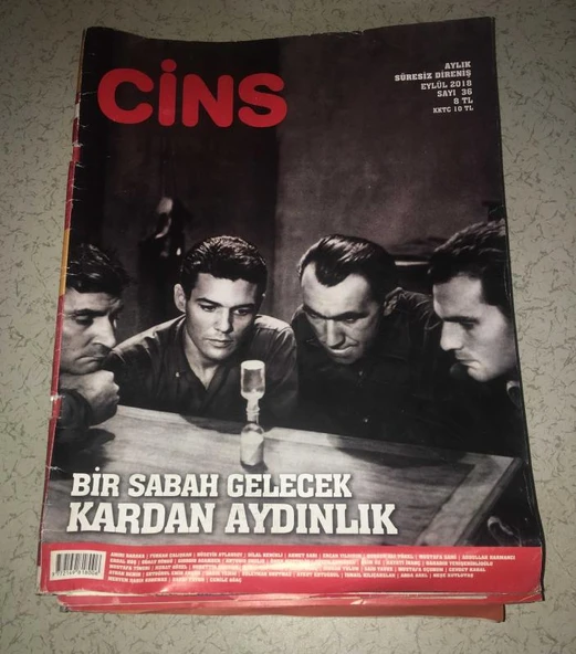 CİNS Eylül 2018 Sayı 36 [posterli] (Sahafiye Kitap) ürün görseli 1