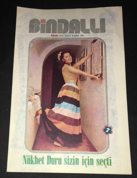 BİNDALLI No 7 NÜKHET DURU SİZİN İÇİN SEÇTİ (Sahafiye Kitap) ürün görseli 1