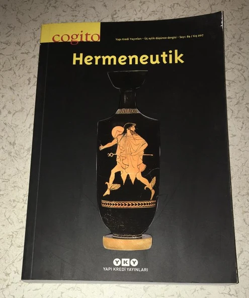 COGİTO Kış 2017 Sayı 89 Hermeneutik (Sahafiye Kitap) ürün görseli 1
