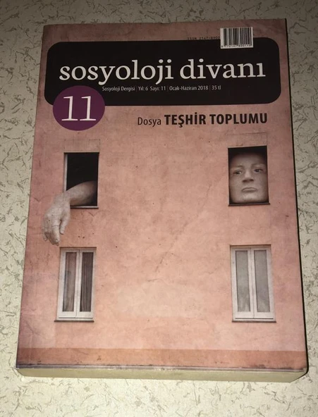 SOSYOLOJİ DİVANI Ocak Haziran 2018 Sayı 11 Dosya TEŞHİR TOPLUMU (Sahafiye Kitap) ürün görseli 1