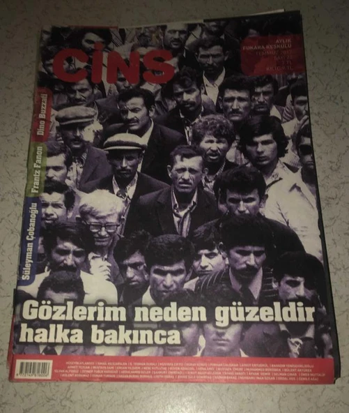 CİNS Temmuz 2017 Sayı 22 [posterli] (Sahafiye Kitap) ürün görseli 1