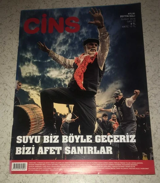 CİNS Şubat 2018 Sayı 29 [posterli] (Sahafiye Kitap) ürün görseli 1