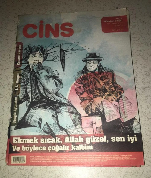 CİNS Haziran 2017 Sayı 21 [posterli] (Sahafiye Kitap) ürün görseli 1