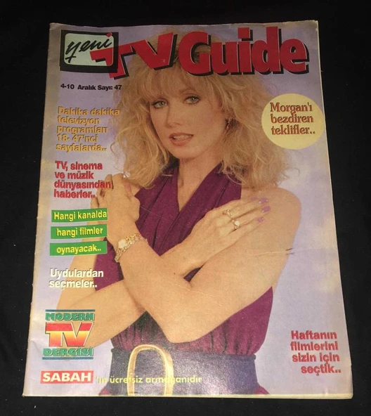 YENİ TV Guide 4-10 Aralık Sayı 47 BÜLENT ERSOY YOL AYIRDIMINDA -MELTEM CUMBUL DOLUDİZGİN (Sahafiye Kitap) ürün görseli 1