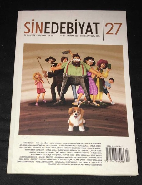 SİNEDEBİYAT Mayıs Haziran 2021 Sayı 27 DÜNDEN BUGÜNE ÇOCUK EDEBİYATININ SERÜVENİ-Güzin Öztürk (Sahafiye Kitap) ürün görseli 1