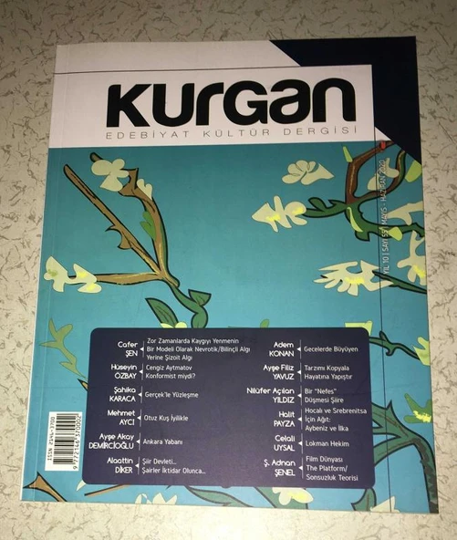 KURGAN Mayıs Haziran 2020 Sayı 55 ANKARA YABANI-Ayşe Akay Demircioğlu (Sahafiye Kitap) ürün görseli 1