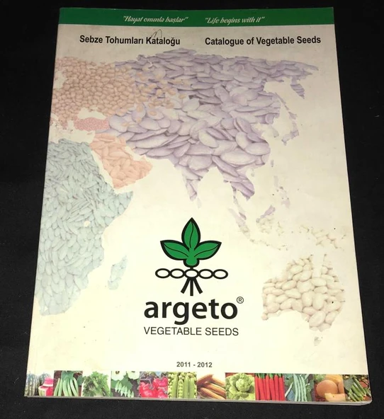 ARGETO Sebze Tohumları Kataloğu 2011-2012 (Sahafiye Kitap) ürün görseli 1