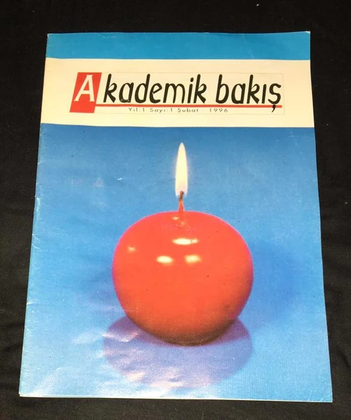 AKADEMİK BAKIŞ Şubat 1996 Yıl 1 Sayı 1 (Sahafiye Kitap) ürün görseli 1