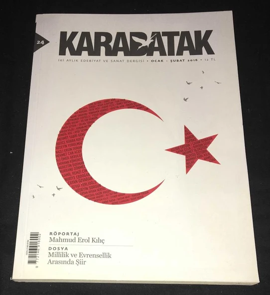 KARABATAK Ocak Şubat 2016 Sayı 24 Dosya MİLLİLİK VE EVRENSELLİK ARASINDA ŞİİR (Sahafiye Kitap) ürün görseli 1