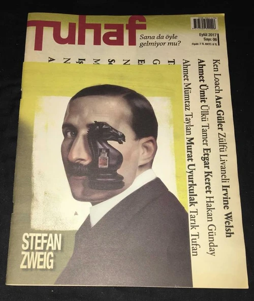TUHAF Eylül 2017 Sayı 6 STEFAN ZWEIG (Sahafiye Kitap) ürün görseli 1