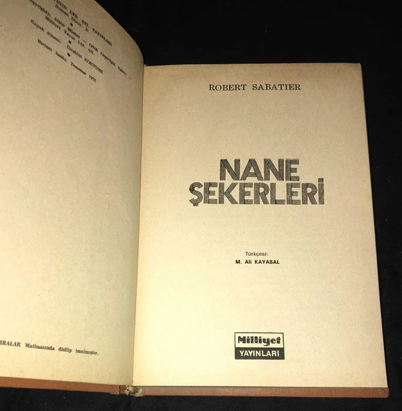 NANE ŞEKERLERİ 1.BASKI (Sahafiye Kitap) ürün görseli 1