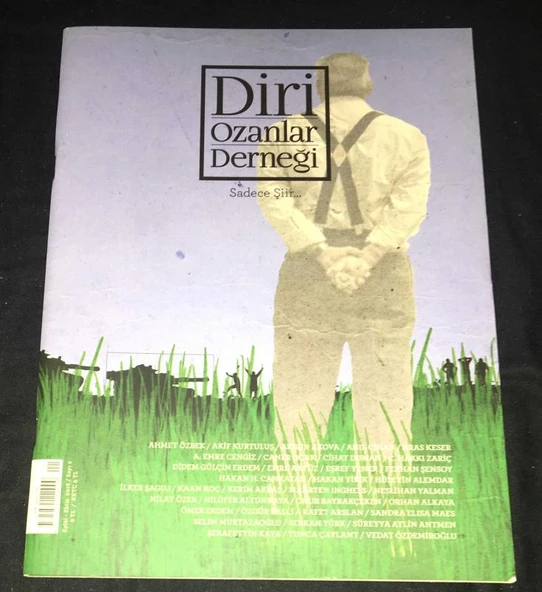 DİRİ OZANLAR DERNEĞİ Eylül Ekim 2016 Sayı 2 ATTİLA İLHAN UYANDIĞINDA,Akgün Akova (Sahafiye Kitap) ürün görseli 1