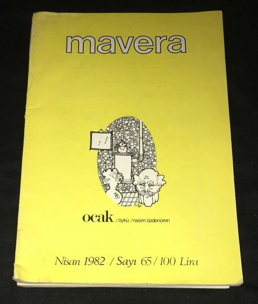 MAVERA Nisan 1982 Sayı 65 RASİM ÖZDENÖREN Öykü OCAK (Sahafiye Kitap) ürün görseli 1