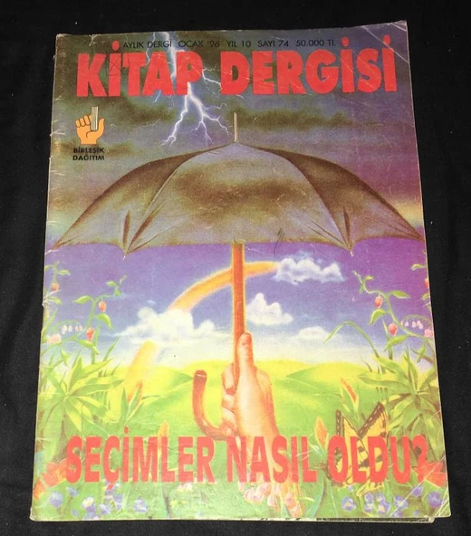 KİTAP DERGİSİ Ocak 1996 Sayı 74 SEÇİMLER NASIL OLDU (Sahafiye Kitap) ürün görseli 1